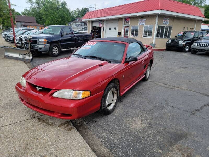 1997 Ford Mustang for sale at THE PATRIOT AUTO GROUP LLC in Elkhart IN