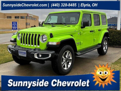 2021 Jeep Wrangler Unlimited for sale at Sunnyside Chevrolet in Elyria OH
