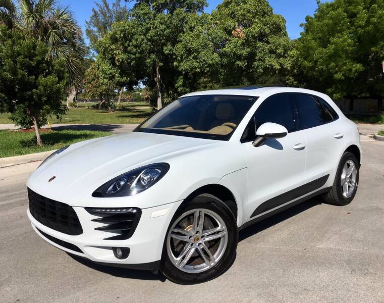 2017 Porsche Macan for sale at FIRST FLORIDA MOTOR SPORTS in Pompano Beach FL