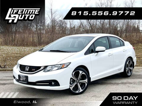 2015 Honda Civic for sale at Lifetime Auto in Elwood IL