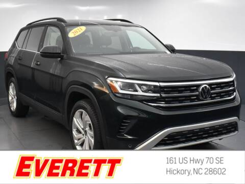 2021 Volkswagen Atlas for sale at Everett Chevrolet Buick GMC in Hickory NC