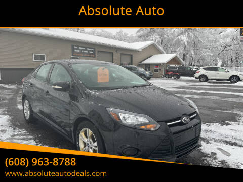 2014 Ford Focus for sale at Absolute Auto in Baraboo WI