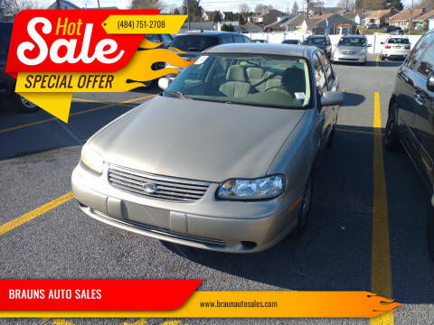 1997 Chevrolet Malibu for sale at BRAUNS AUTO SALES in Pottstown PA