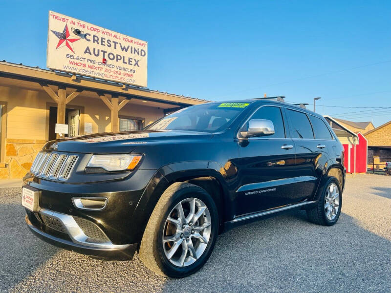 2014 Jeep Grand Cherokee for sale at Crestwind Autoplex in San Antonio TX