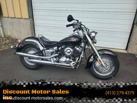 1999 Yamaha V-Star 650 for sale at Discount Motor Sales inc. in Ludlow MA