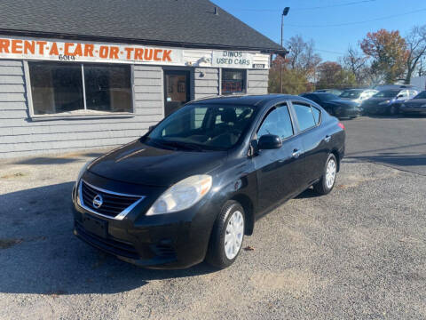 2012 Nissan Versa for sale at Dino's Used Car Lot in Riverdale Park MD