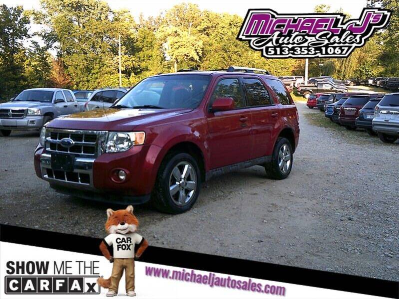 2011 Ford Escape for sale at MICHAEL J'S AUTO SALES in Cleves OH
