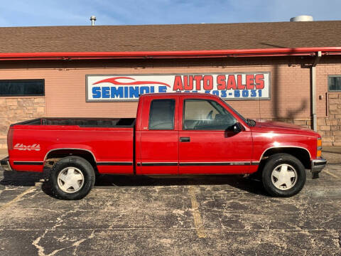 1998 Chevrolet C/K 1500 Series for sale at Seminole Auto Sales in Seminole OK