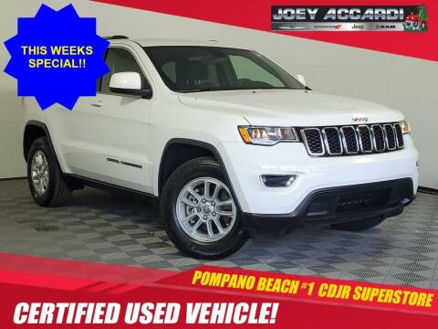 2019 Jeep Grand Cherokee for sale at PHIL SMITH AUTOMOTIVE GROUP - Joey Accardi Chrysler Dodge Jeep Ram in Pompano Beach FL