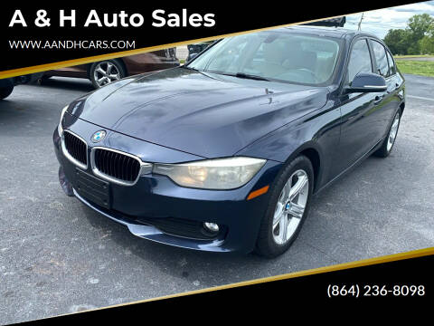 2014 BMW 3 Series for sale at A & H Auto Sales in Greenville SC