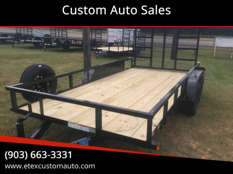 2022 Top Hat 14x77 Utility Tandem Axle for sale at Custom Auto Sales - TRAILERS in Longview TX