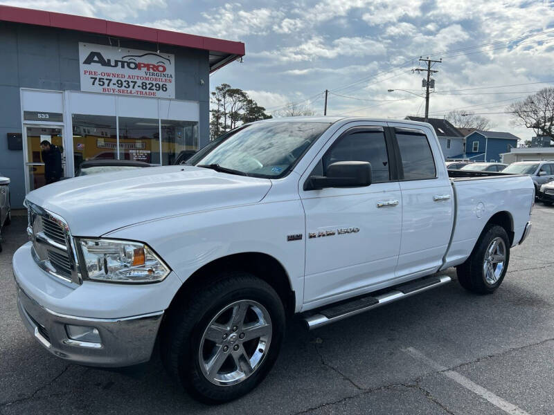 2011 RAM Ram Pickup 1500 for sale at AutoPro Virginia LLC in Virginia Beach VA