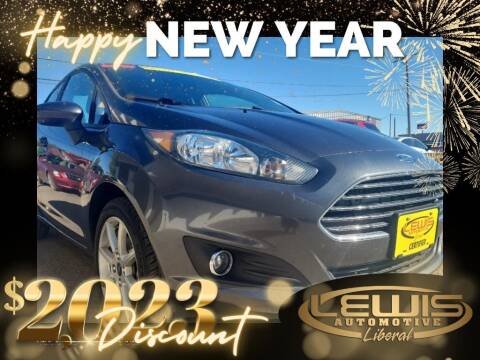 2019 Ford Fiesta for sale at Lewis Chevrolet Buick of Liberal in Liberal KS