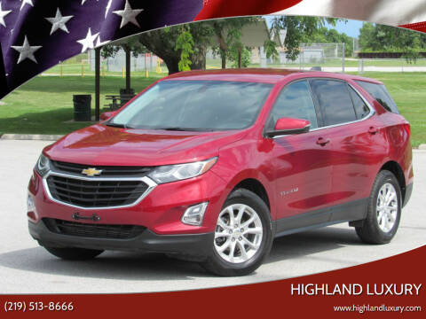 2018 Chevrolet Equinox for sale at Highland Luxury in Highland IN
