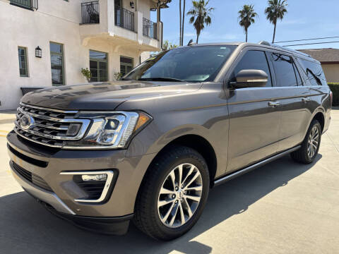 2018 Ford Expedition MAX for sale at Select Auto Wholesales Inc in Glendora CA