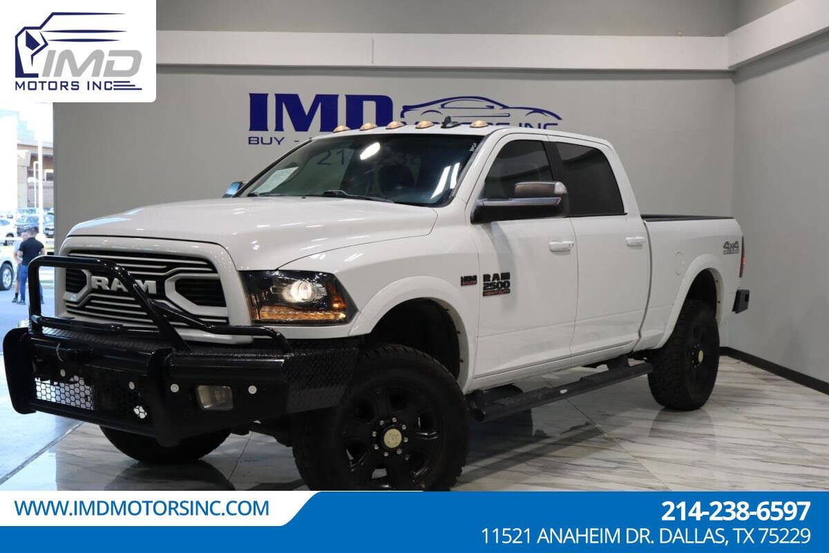 2018 Ram 2500 for sale at IMD MOTORS, INC in Dallas, TX