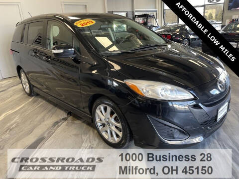 2013 Mazda MAZDA5 for sale at Crossroads Car & Truck in Milford OH