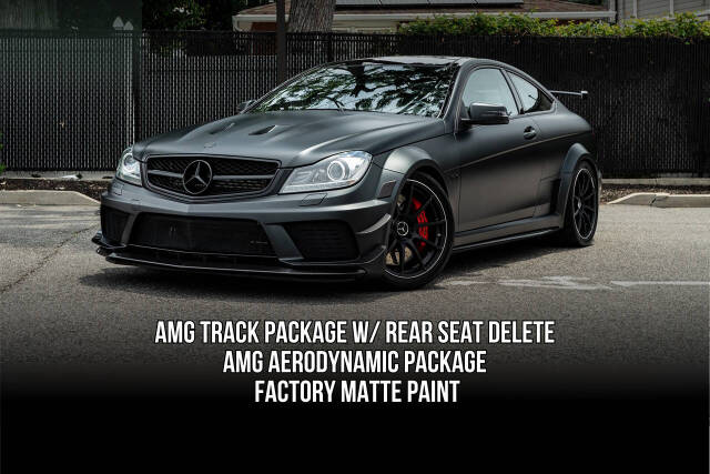 2012 Mercedes-Benz C-Class C 63 AMG Black Series