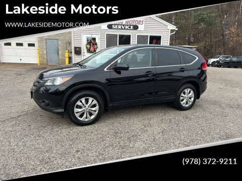 2013 Honda CR-V for sale at Lakeside Motors in Haverhill MA