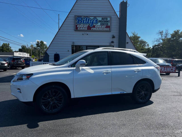 2014 Lexus RX 450h for sale at Billy's Auto Discount Center in Evansville, IN