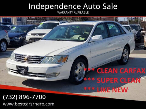 2004 Toyota Avalon for sale at Independence Auto Sale in Bordentown NJ
