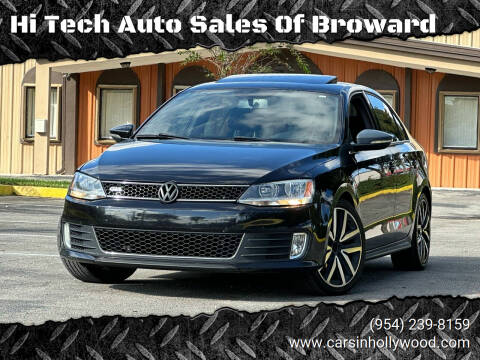 2012 Volkswagen Jetta for sale at Hi Tech Auto Sales Of Broward in Hollywood FL