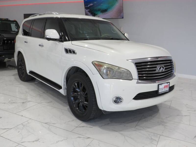 2013 Infiniti QX56 for sale at Dealer One Auto Credit in Oklahoma City OK