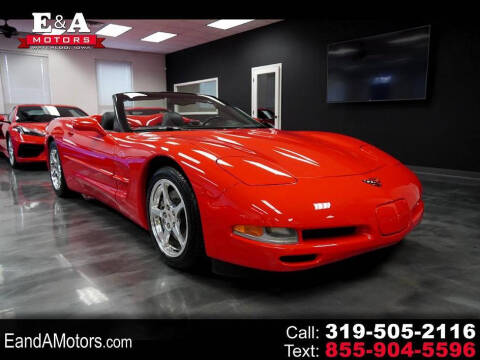 2004 Chevrolet Corvette for sale at E&A Motors in Waterloo IA