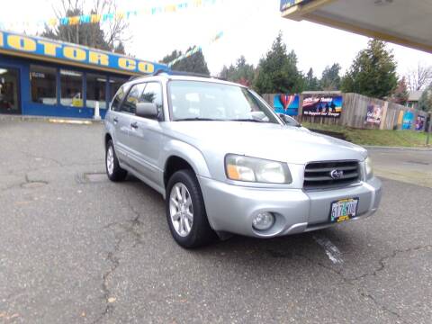 2005 Subaru Forester for sale at Brooks Motor Company, Inc in Milwaukie OR