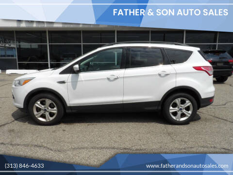 2016 Ford Escape for sale at Father & Son Auto Sales in Dearborn MI