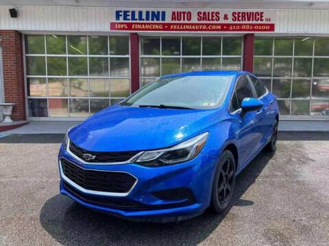 2017 Chevrolet Cruze for sale at Fellini Auto Sales & Service LLC in Pittsburgh PA