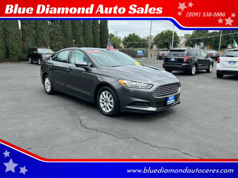 2016 Ford Fusion for sale at Blue Diamond Auto Sales in Ceres CA