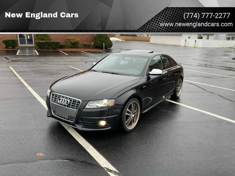 2010 Audi S4 for sale at New England Cars in Attleboro MA