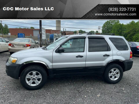 2005 Ford Escape for sale at C&C Motor Sales LLC in Hudson NC