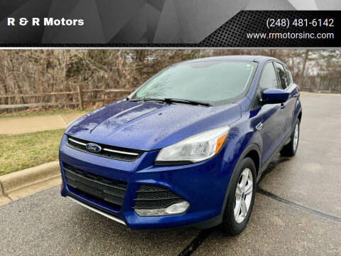 2015 Ford Escape for sale at R & R Motors in Waterford MI