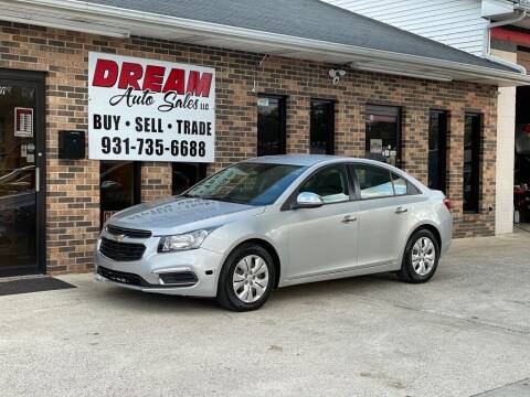 2016 Chevrolet Cruze Limited for sale at Dream Auto Sales LLC in Shelbyville TN
