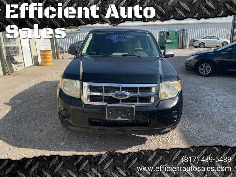 2008 Ford Escape for sale at Efficient Auto Sales in Crowley TX