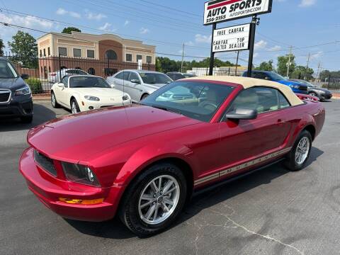 2005 Ford Mustang for sale at Auto Sports in Hickory NC