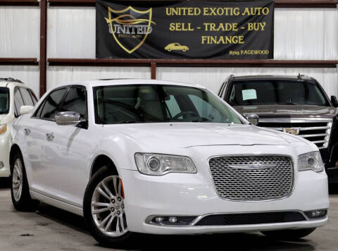 2017 Chrysler 300 for sale at United Exotic Auto in Houston TX