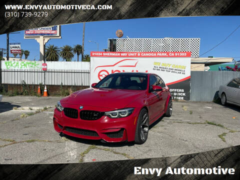 2018 BMW M3 for sale at Envy Automotive in Canoga Park CA