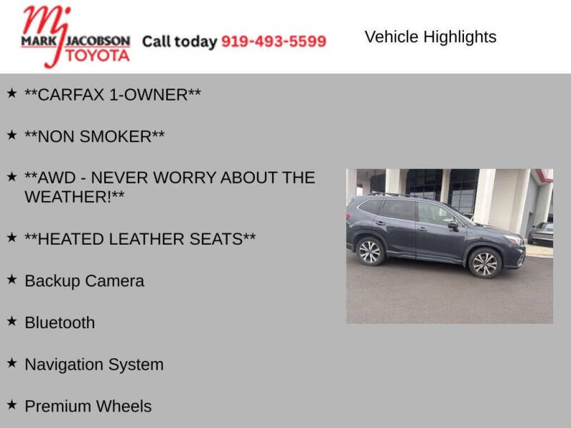 2019 Subaru Forester Limited