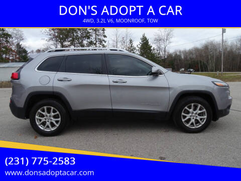 2017 Jeep Cherokee for sale at DON'S ADOPT A CAR in Cadillac MI