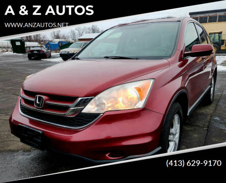 2011 Honda CR-V for sale at A & Z AUTOS in Westfield MA