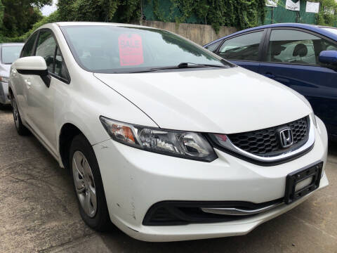 2014 Honda Civic for sale at Deleon Mich Auto Sales in Yonkers NY