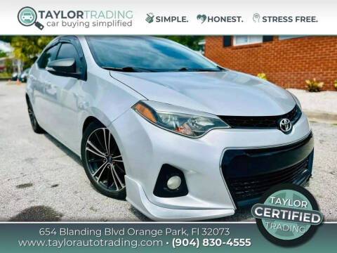 2014 Toyota Corolla for sale at Taylor Trading in Orange Park FL