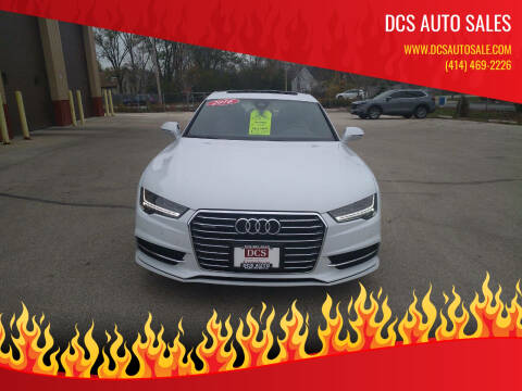 2016 Audi A7 for sale at DCS Auto Sales in Milwaukee WI