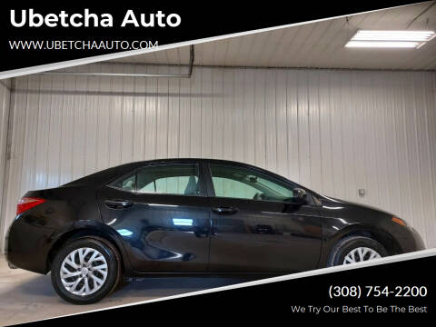 2018 Toyota Corolla for sale at Ubetcha Auto in Saint Paul NE
