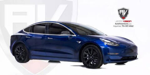 2018 Tesla Model 3 for sale at Auto Vision in Houston TX