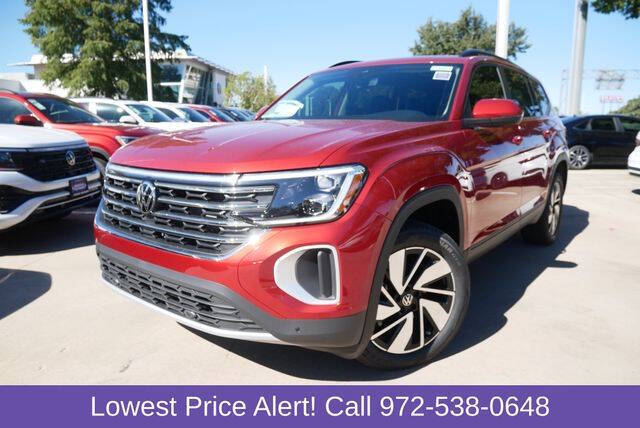 Used 2025 Volkswagen Atlas SE w/Tech with VIN 1V2JR2CA3SC510773 for sale in Lewisville, TX