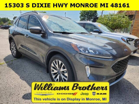 2020 Ford Escape for sale at Williams Brothers Pre-Owned Monroe in Monroe MI